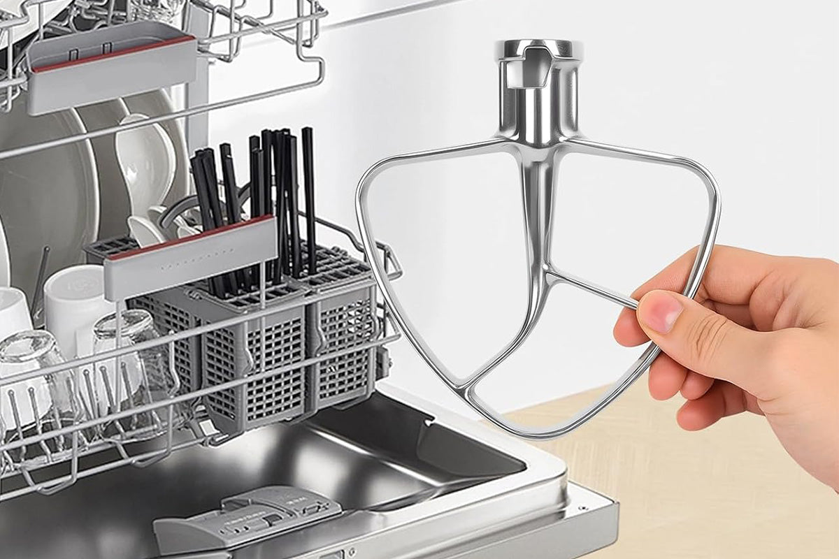 Stainless Steel Flat Beater for KitchenAid 4.5-5 Quart Mixer