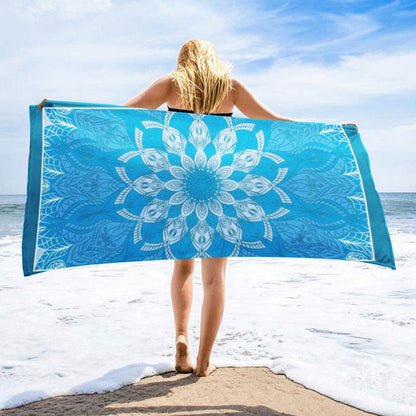 40x70CM Microfiber Beach Towel Quick Absorbent Swim Towel Style 2