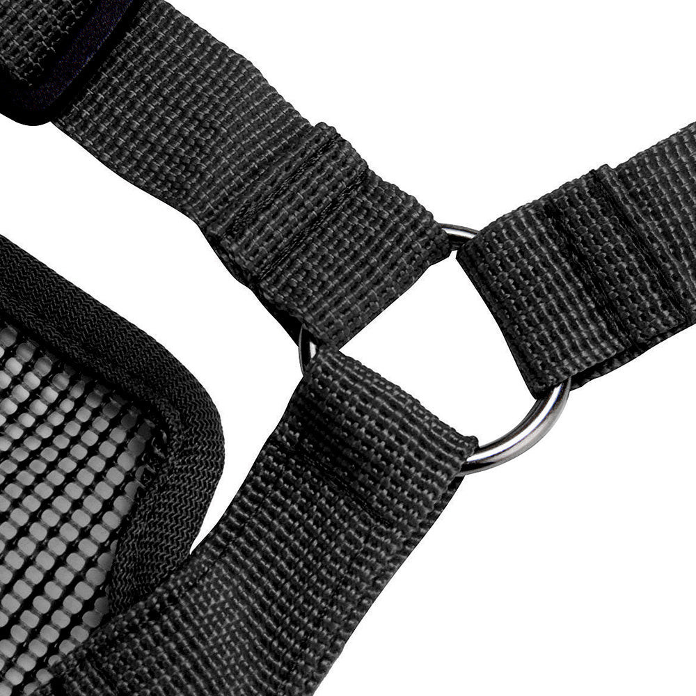 2Pcs Dog Muzzle Anti Bite Chewing Mesh Mask Training for Small Medium Large Dogs-Pink