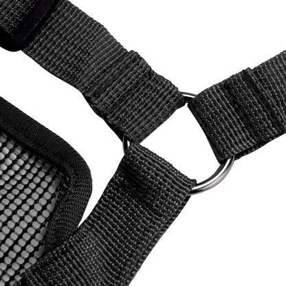 2Pcs Dog Muzzle Anti Bite Chewing Mesh Mask Training for Small Medium Large Dogs-Pink