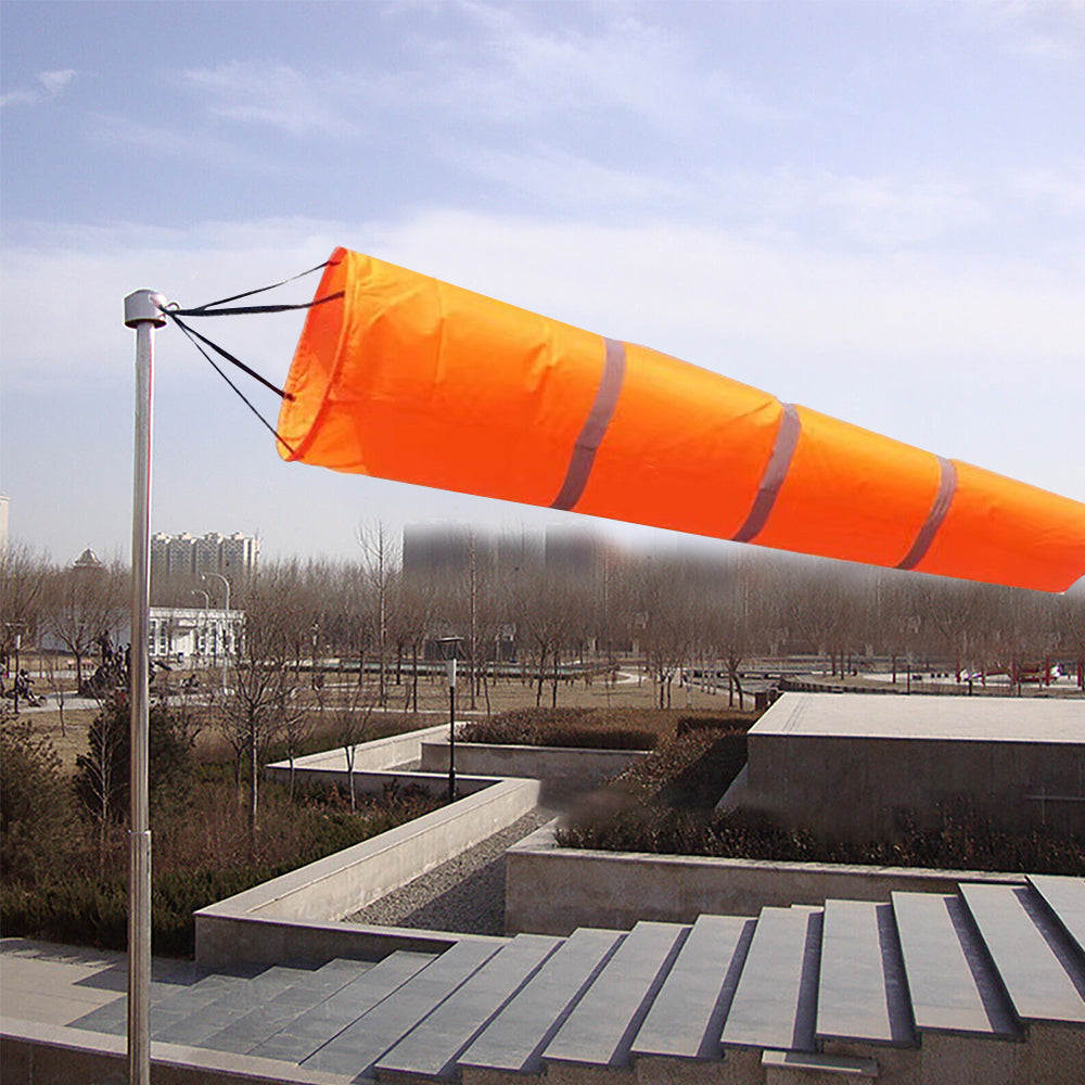 Outdoor Direction Measurement Windsock with Reflective Belt
