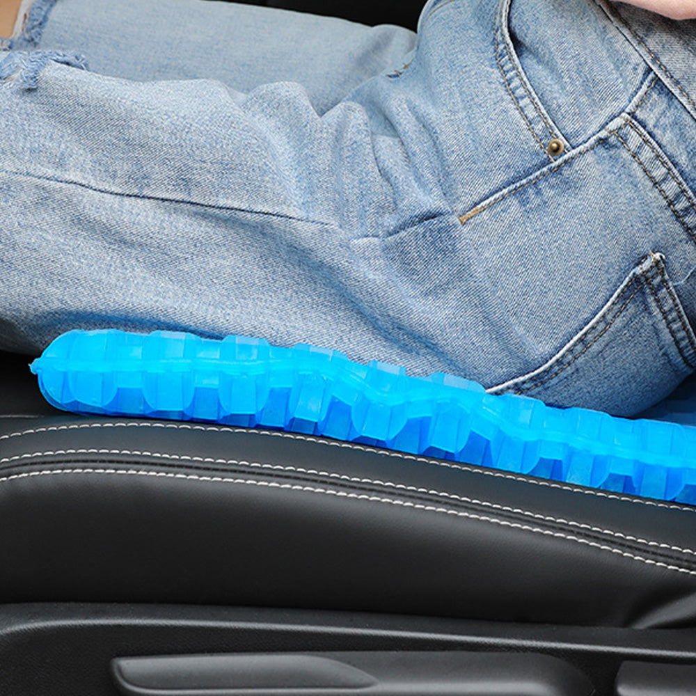 Honeycomb Gel Seat Cushion Breathable Cushion with Non Slip Cover 42x36x6cm