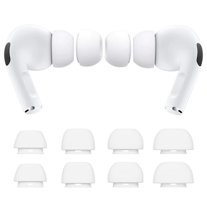 4 Pairs Replacement Ear Tips For AirPods Pro 2nd 1st Generation With Portable Storage Box