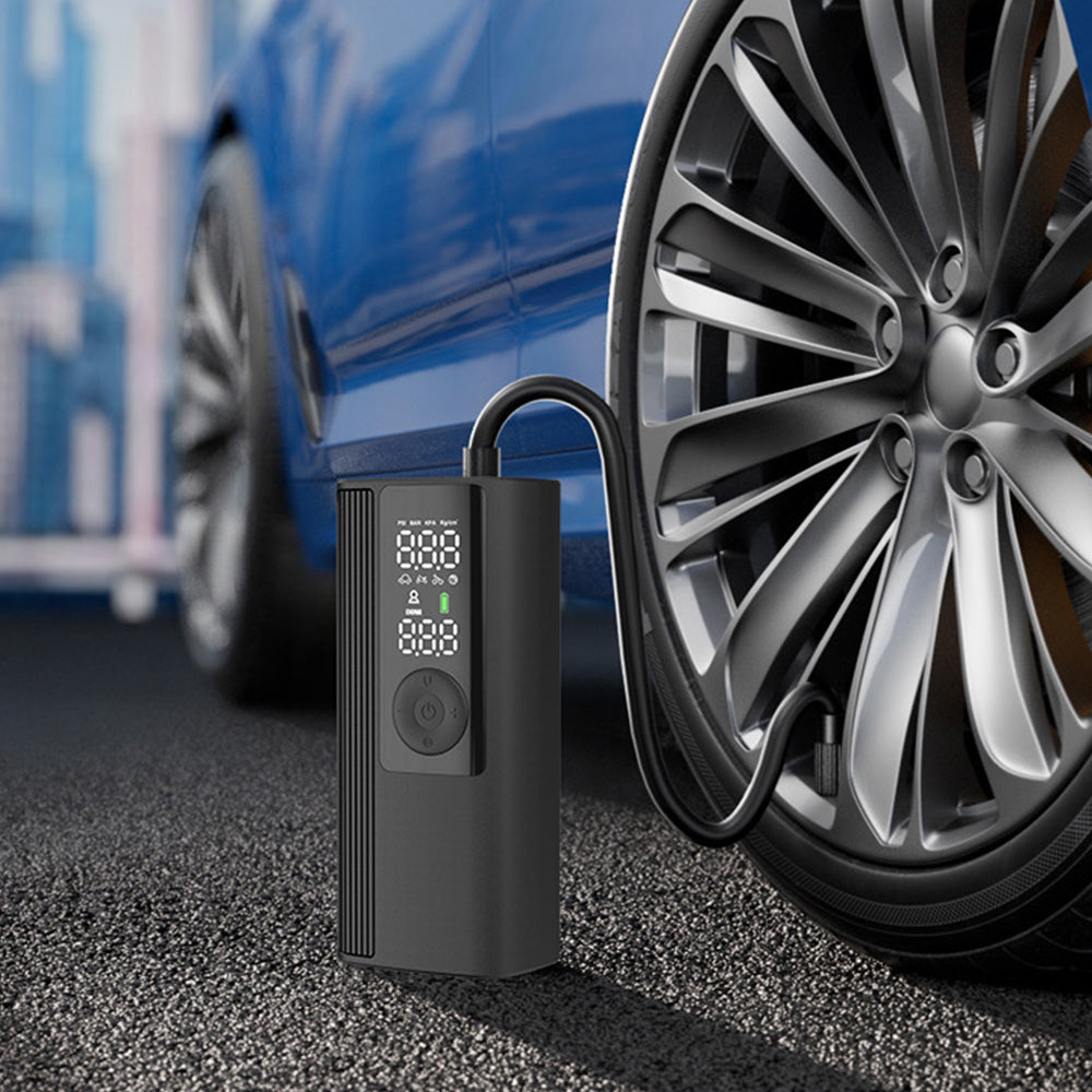 Portable Cordless Tire Inflator Air Pump for Car Motorcycle and Bicycle