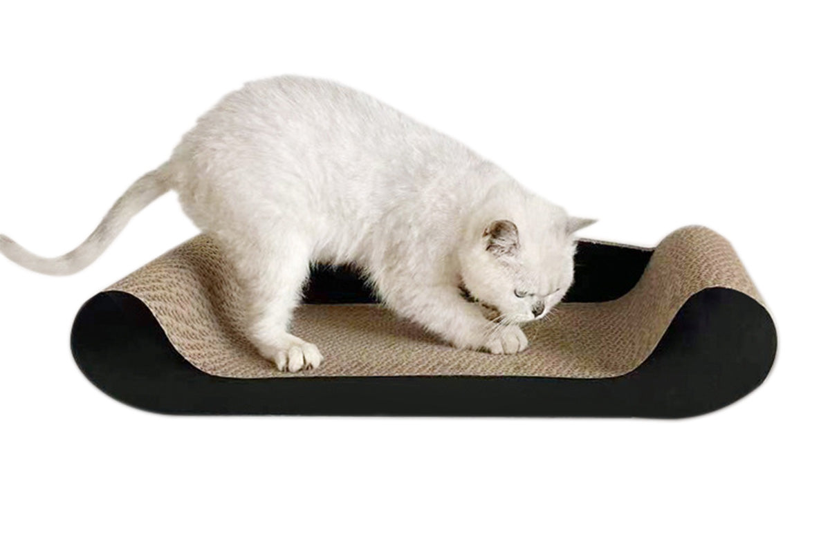 Cat Scratching Board Cat Toy Post Scratcher Corrugated Cardboard Pet Gym Toy