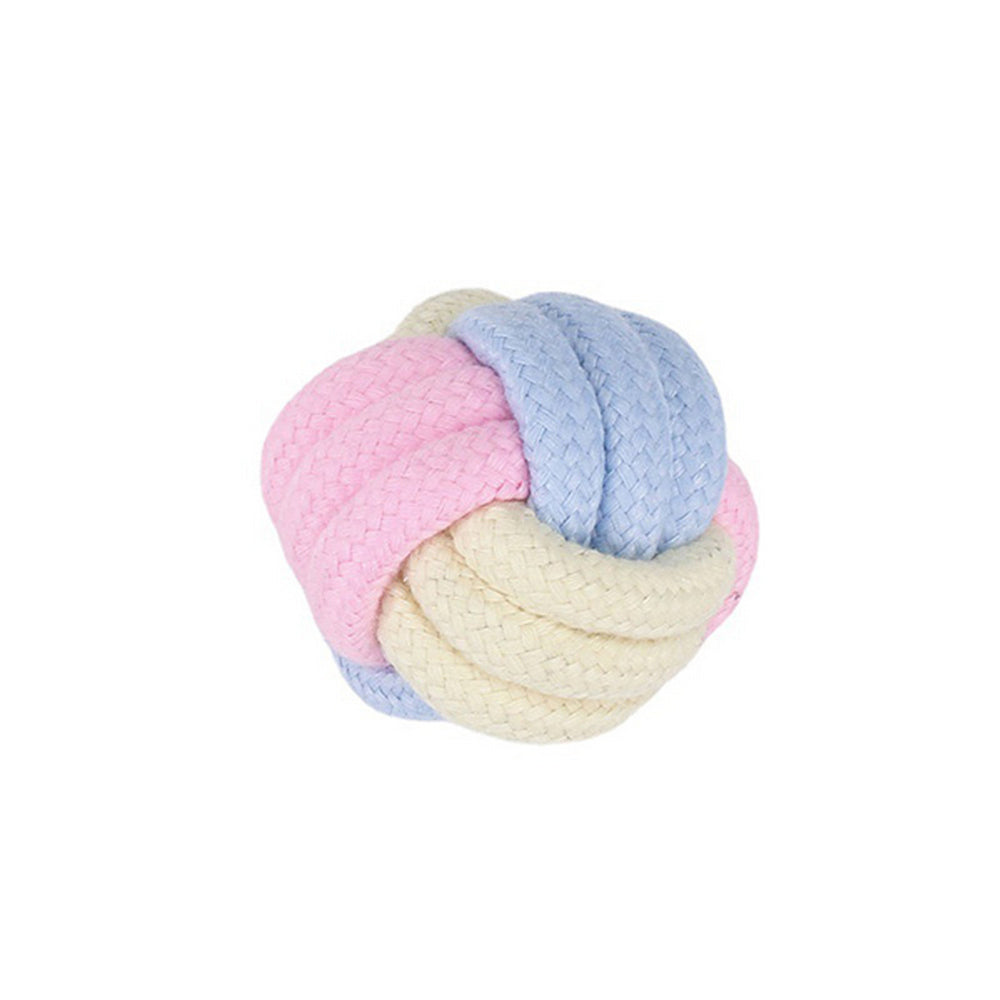 Five-piece Set Cotton Rope Dog Chew Rope Toys Keep Pet Teeth Health