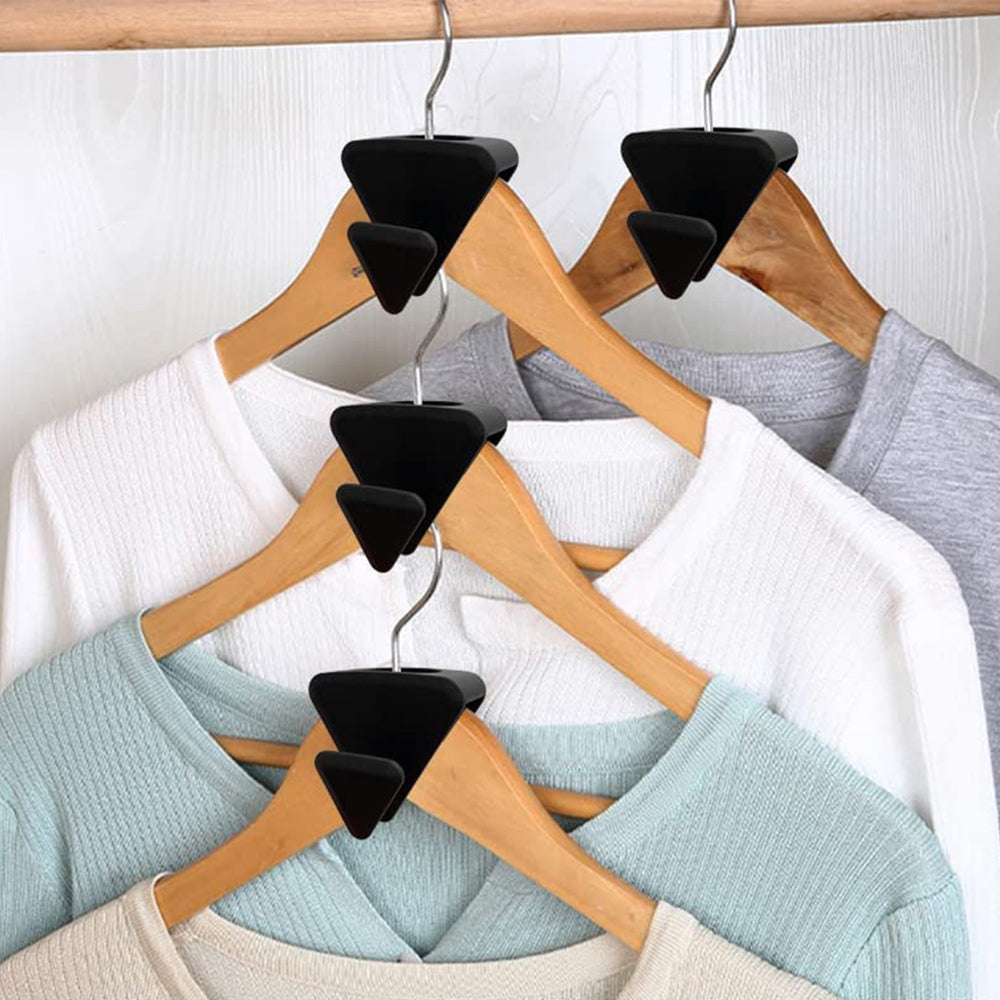 18Pcs Hanger Hooks Closet Space Connection Hooks for Organizer Closet-The cartoon style