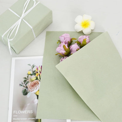 100Pcs Gift Wrapping Tissue Paper 35x50cm for Bags Flower Crafts