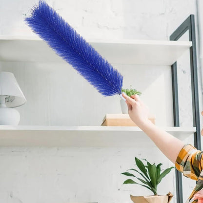 5 PCS Fan Cleaning Brush Set Bendable Fan Cleaner Brushes-Blue