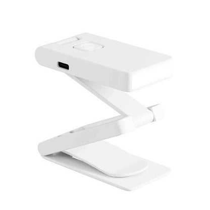 Rechargeable Mini Foldable Clip-On Book Light ââ‚?Desk Reading Lamp