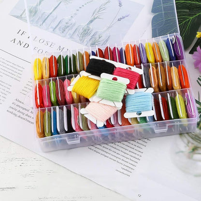 Embroidery Thread Organiser Set with 1 Winder and 100 Bobbins