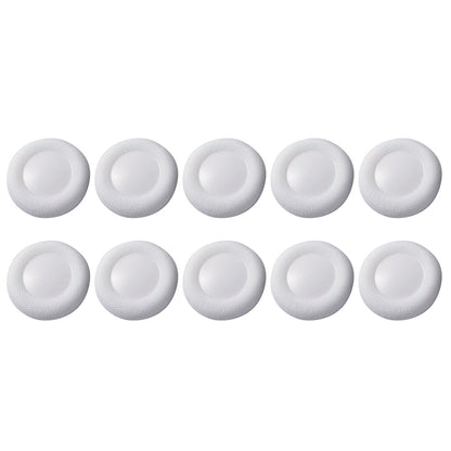10Pcs Replacement Thumbstick Caps for PS5 PS4 Controller Joystick Covers White