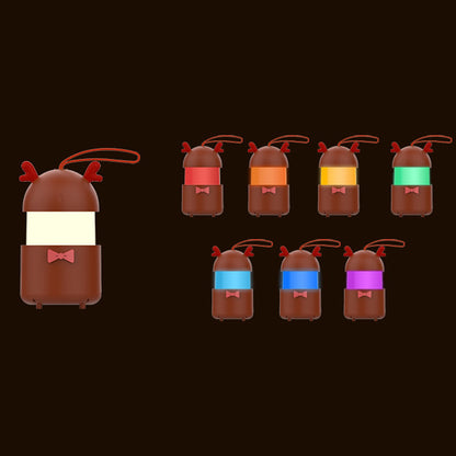 Foldable Rechargeable Christmas Music Night Light - Reindeer