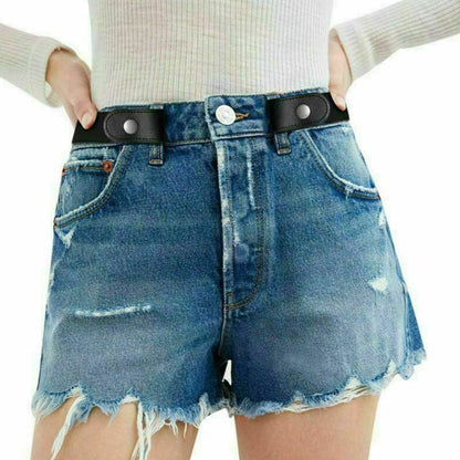 4Pcs High Elastic Waist Belts Adjustable Slide Buckle for Men and Women