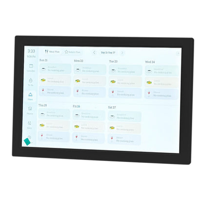 Digital Calendar 32GB Electronic Calendar Smart Family Photo Frame-Black