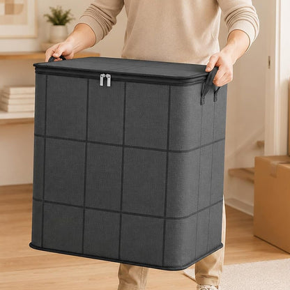 3 Pack 180L Foldable Clothes Storage Bags with Handles