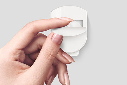 4PCS  Remote Control Wall Mount Holder Remote Control Organizers -White