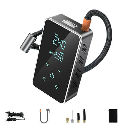 12V Electric Tyre Inflator Wired Air Pump Compressor for Car