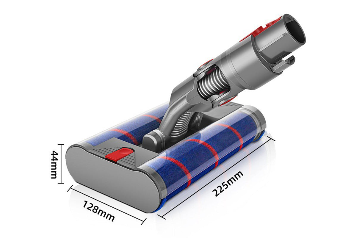 Double Roller Brush Floor Head for Dyson V7 V8 V10 V11 V15 Vacuum Cleaners