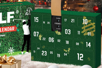 24-Day Golf Advent Calendar Christmas Countdown Calendar