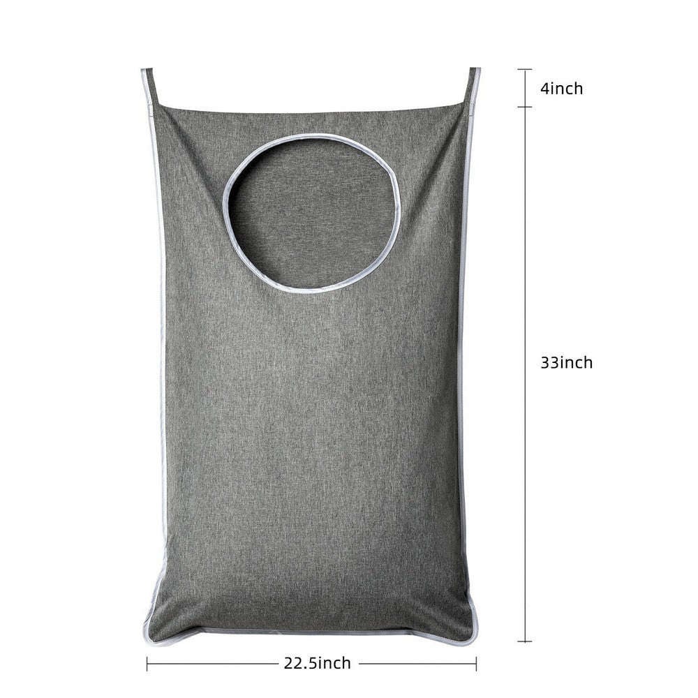 Hanging Laundry Hamper Bag Over the Door Hamper for Dirty Clothes and Toys
