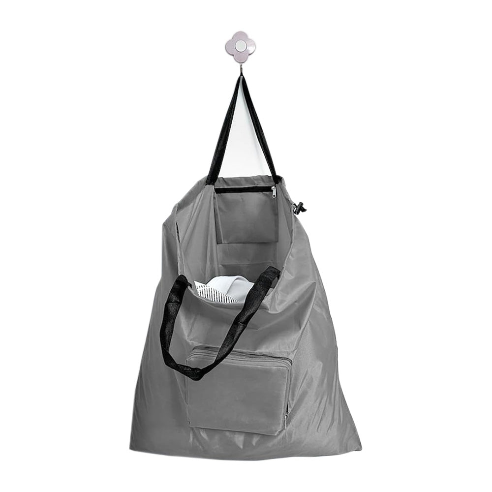 2 Pcs Travel Laundry Bags Dirty Clothes Organizer with Handles for School Fitness Camping