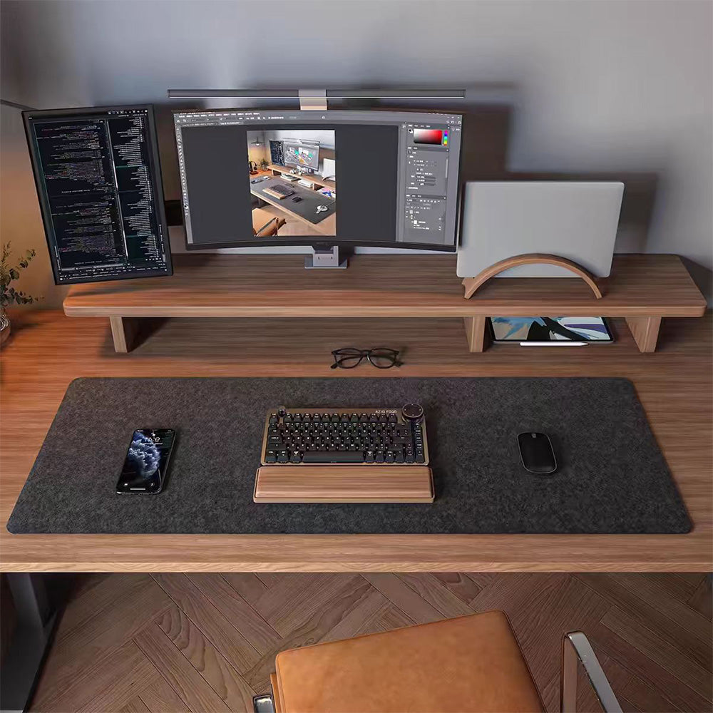 Non Slip Felt Desk Mat Mouse Pad for Office Home Desk Protector