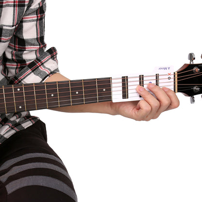 56 Laminated Guitar Chord Flashcards A to G for Beginners