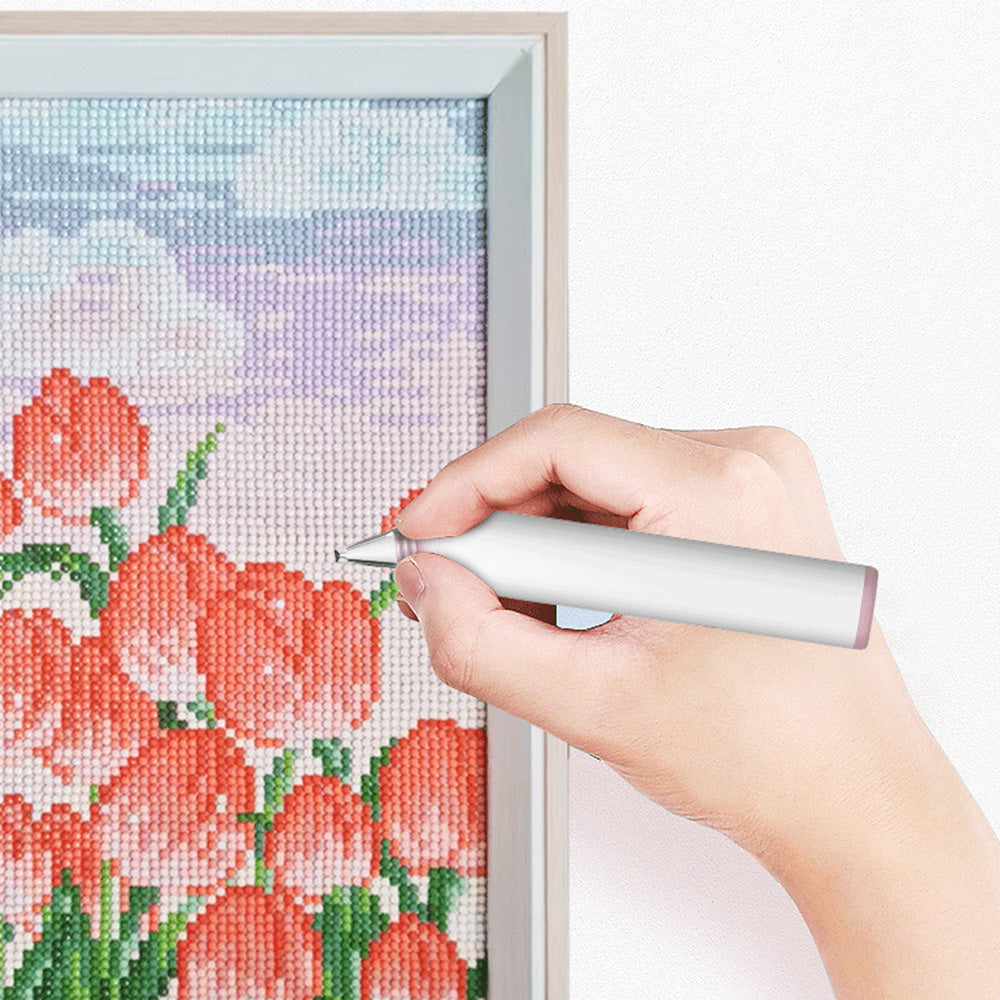 Electric Rhinestone Painting Pen Automatic Bead Pickup Tool for Adults