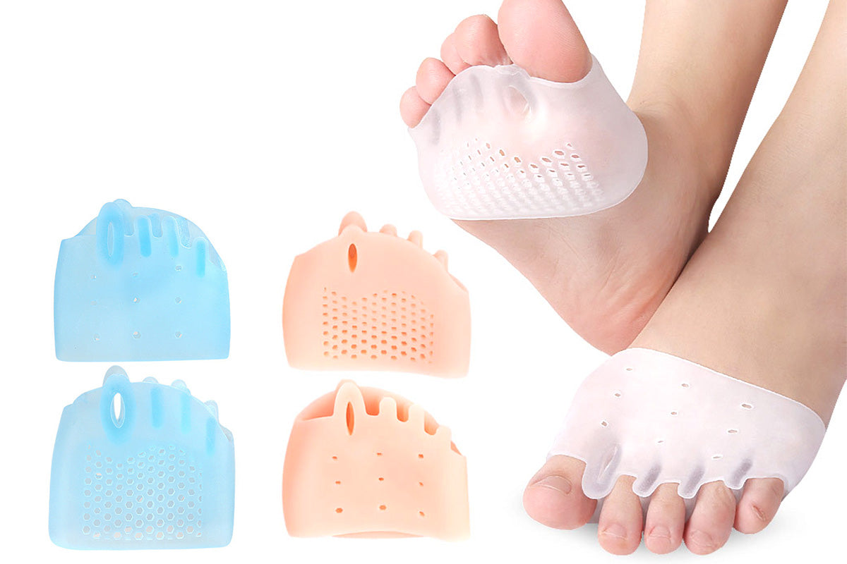 4 Pairs Toe Separators Bunion Corrector Cushion Hallux Valgus Relief for Men and Women