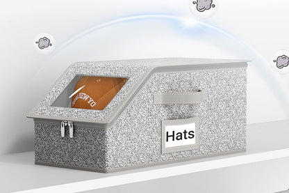 Stackable Hat Storage Organizer Holds up to 12 Caps
