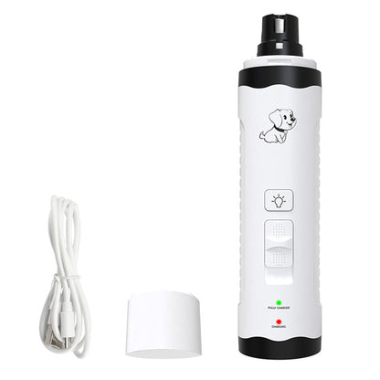 Electric Dog Nail Grinder ââ‚?M3 Rechargeable Pet Nail Trimmer Grooming Tool