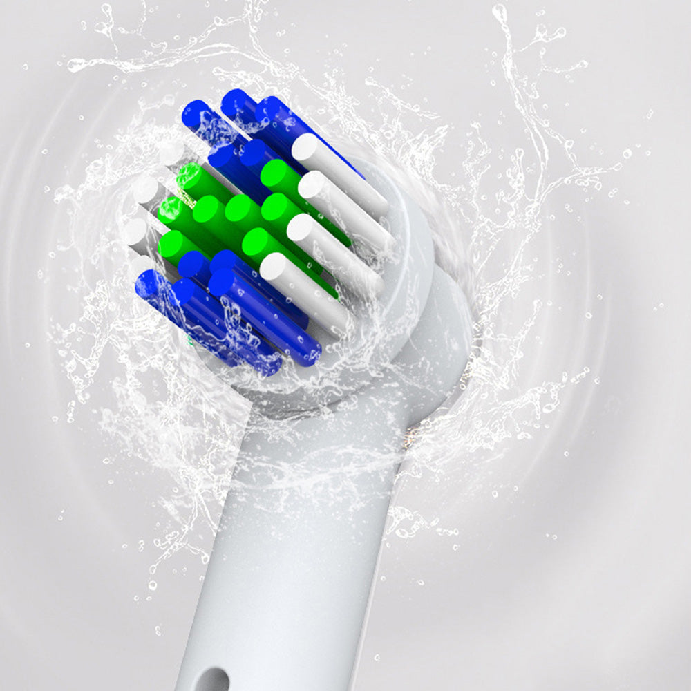 Electric Toothbrush with 5 Modes and 8 Brush Heads-White