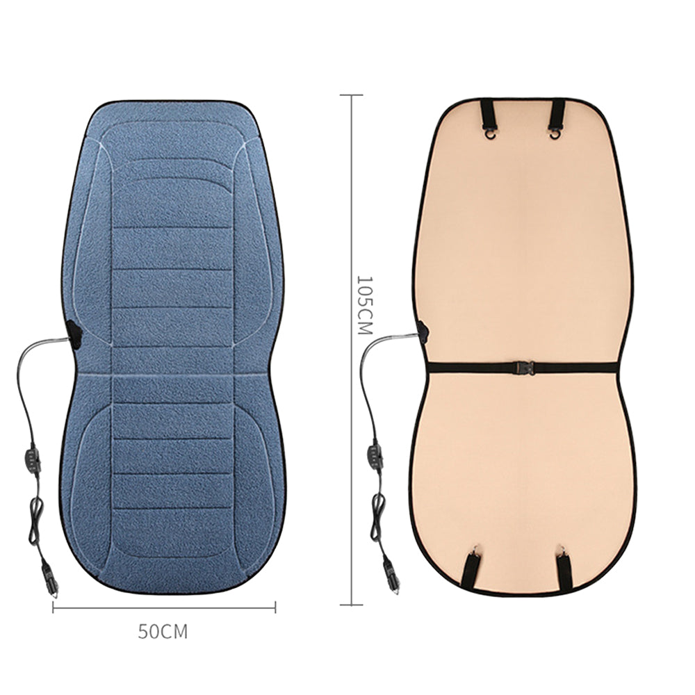 Car Seat Cushion 12V Heated - Blue