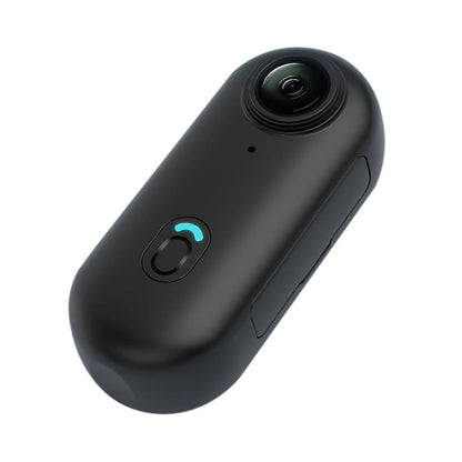 4K Mini Thumb Action Camera ââ‚?Portable Wearable Body Cam with Rotating Clip Black