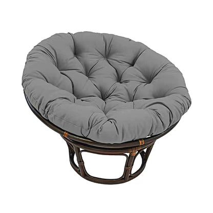 Round Chair Cushion Hanging Egg Chair Cushion Swing Chair Seat Pad Relax Cushion Gray
