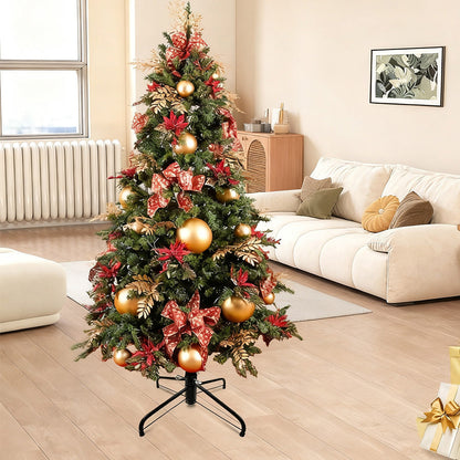 Metal Christmas Tree Stand Folding Base for Artificial Holiday Christmas Tree Style 1