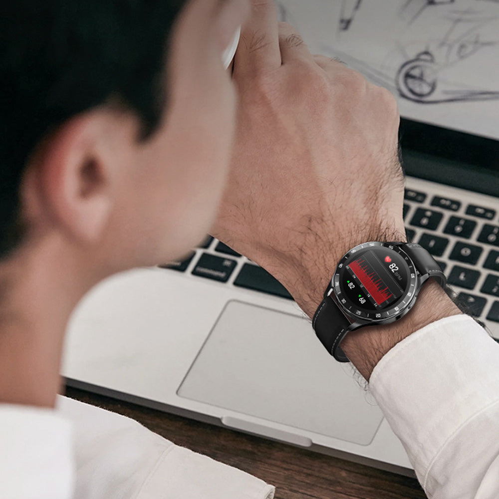 2-In-1 Bluetooth Smart Watch with Earphones For Android IOS