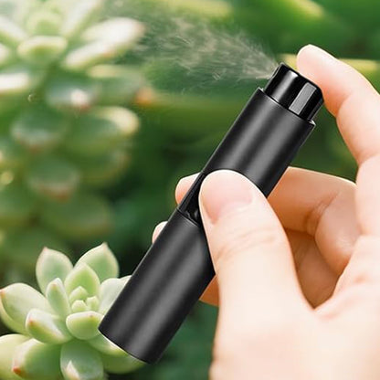 3Pcs 8ml Perfume or Cologne Travel Refillable Spray Bottle-Black