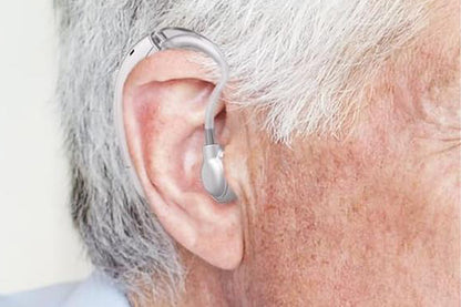 Hearing Aids for Seniors Hearing Aids with Noise Cancelling for Adults Hearing Loss-Silver