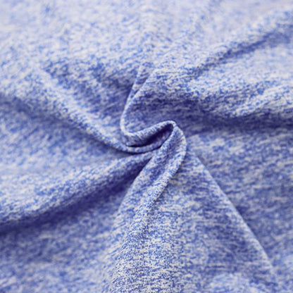 Leg Knee Pillow Memory Foam Knee Support Cushion with Washable Cover for Side Sleeper-Blue