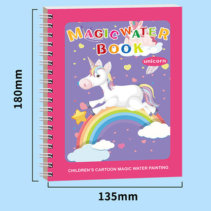 6 Piece Water Art Books Traffic Princess Mermaid Unicorn Animal Undersea