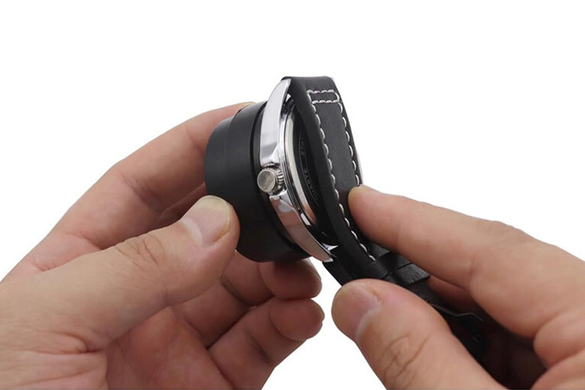 Watch Back Press Tool Kit with 18Pcs Fitting Dies for Case Repair