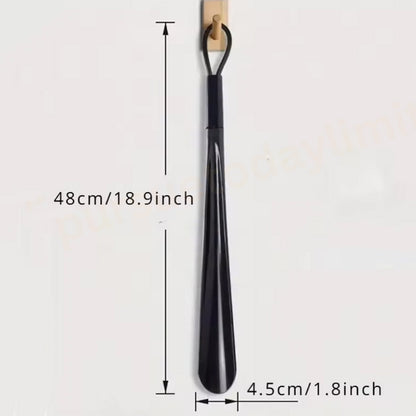 3 Pack Long Handle Shoe Horn with Hanging Hole for Elderly Pregnant Women Travel
