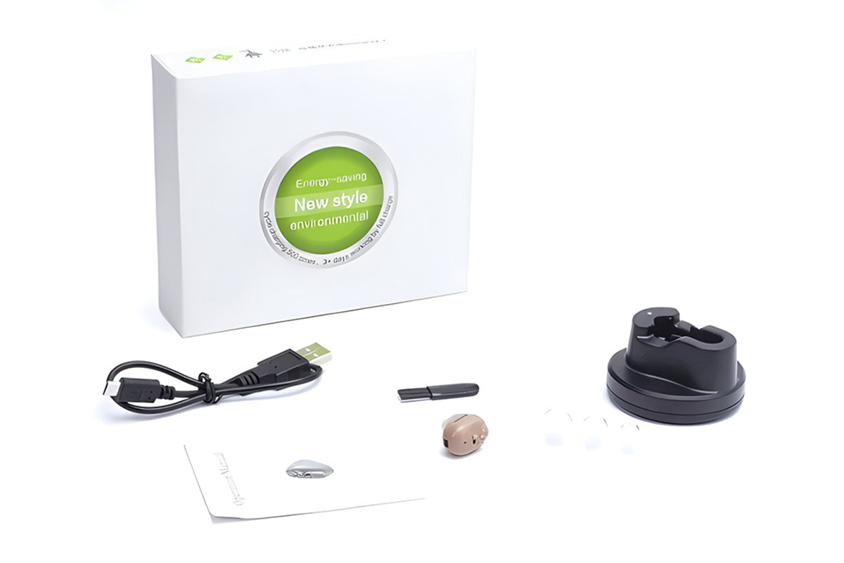 Mini Digital Rechargeable Hearing Aids In Ear Enhancer Sound Voice Amplifier