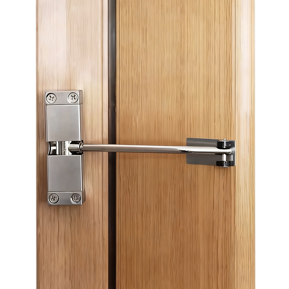 Adjustable Automatic Door Closer Aluminum Alloy for Interior Commercial Doors