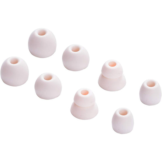 Replacement Silicone Ear Tips Earbuds for Beats Flex X Powerbeats Pro-white