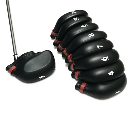 9 Pack Golf Iron Head Covers for Standard Irons