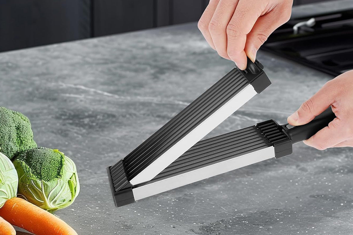 Manual Meat Slicer with Stainless Steel Blade for Beef Pork Mutton Hot Pot -Black