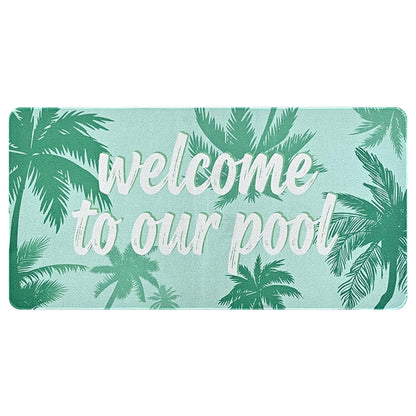 Summer Pool Floor Mat Non Slip Diatomite Mat for Outdoor Patio Beach-Style3